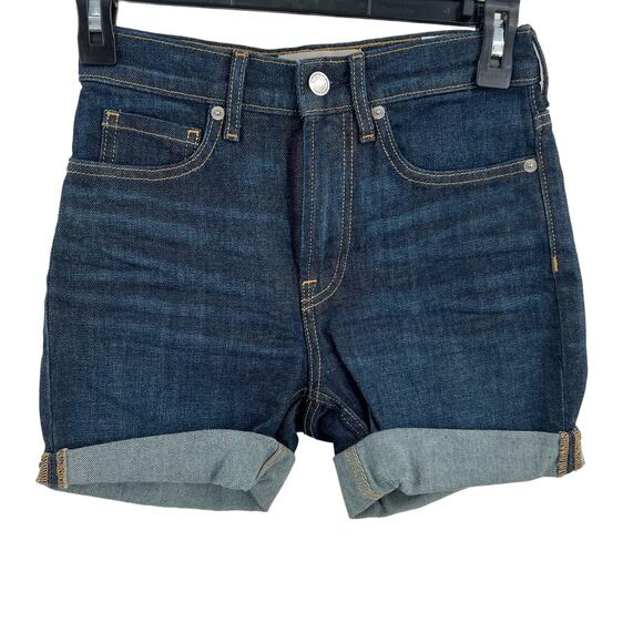 Everlane Denim Shorts High Rise Size 24 - Picture 1 of 5
